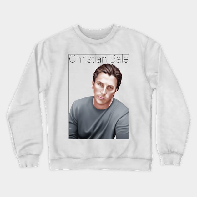 Christian Bale Crewneck Sweatshirt by VermilionBlond